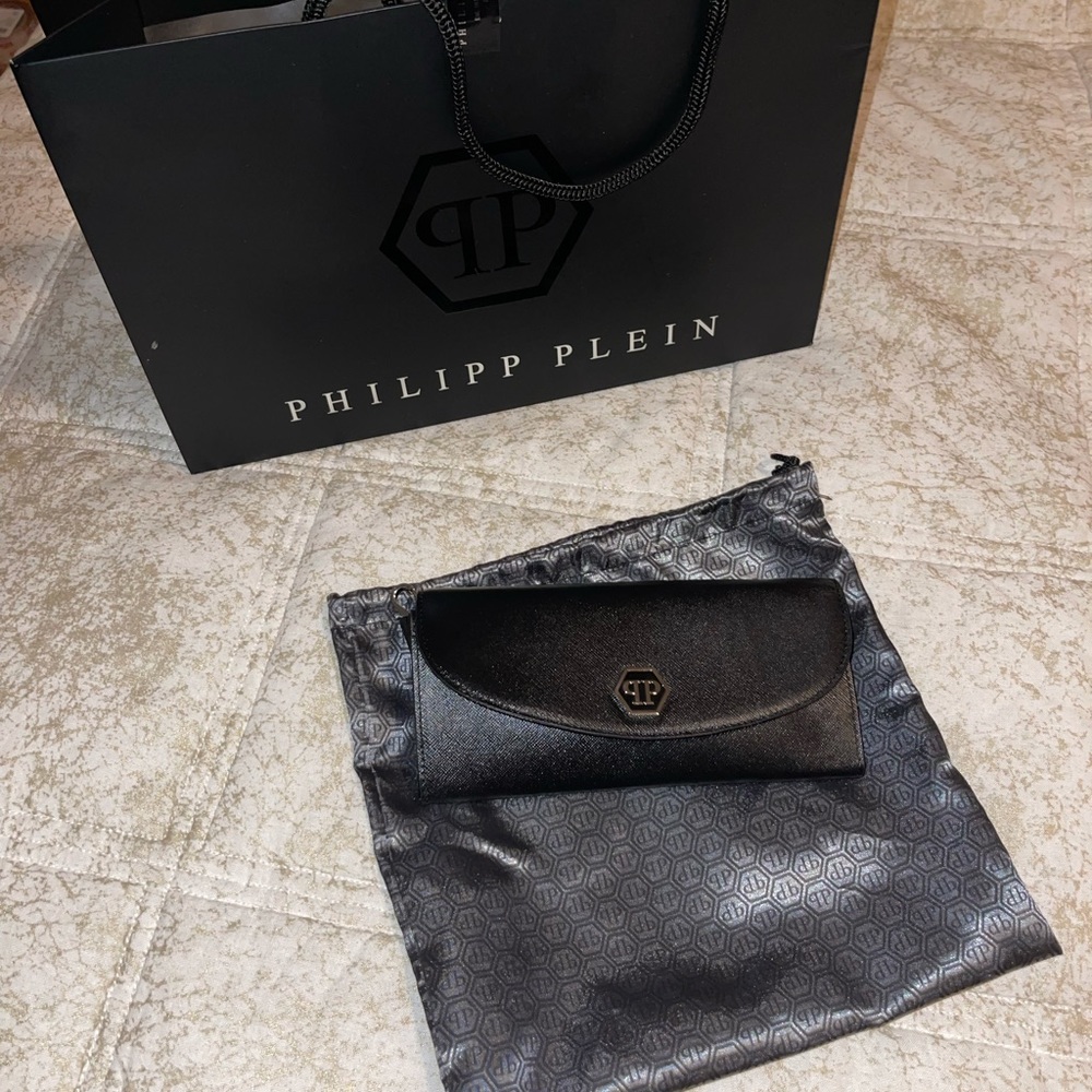 Philip Plein women wallet on the stripe .